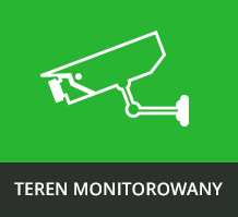 Znak "Teren monitorowany"